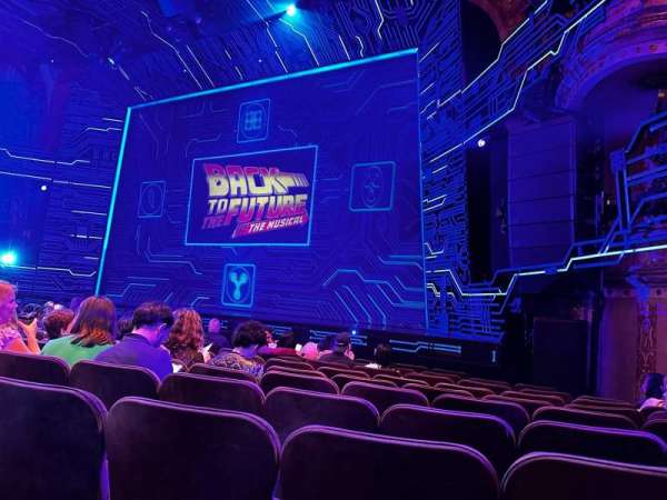 New Amsterdam Theatre, section: Orchestra R, row: K, seat: 14