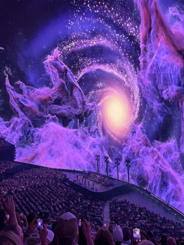 The Sphere, Vegas, section: 210, row: 11, seat: 13