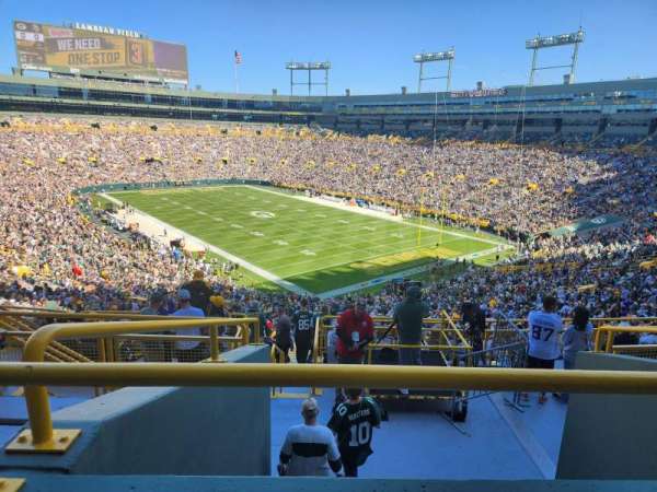 Lambeau Field, section: 344, row: 6, seat: 14