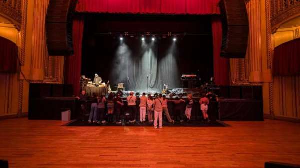 The Warfield, section: Orchestra C, seat: Standing