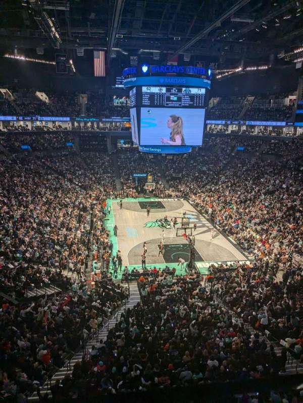 Barclays Center, section: 201, row: 1, seat: 19
