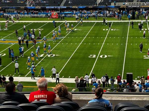 SoFi Stadium, section: C248, row: 8, seat: 9