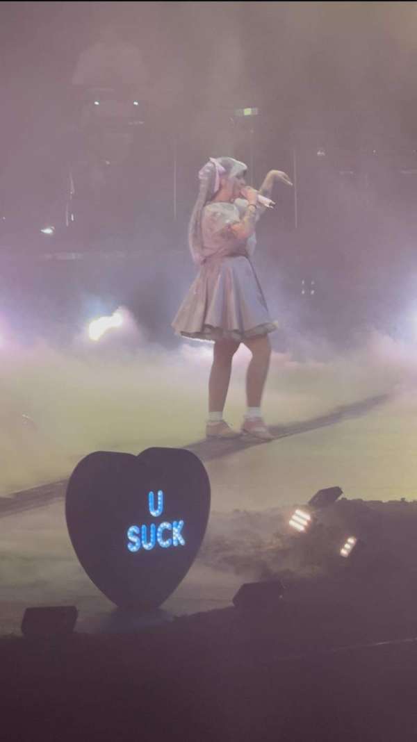 The O2, London, section: 101, row: E, seat: 27