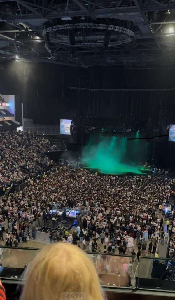 The O2, London, section: 413, row: B, seat: 759