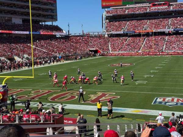 Levi's Stadium, section: 125, row: 18, seat: 24