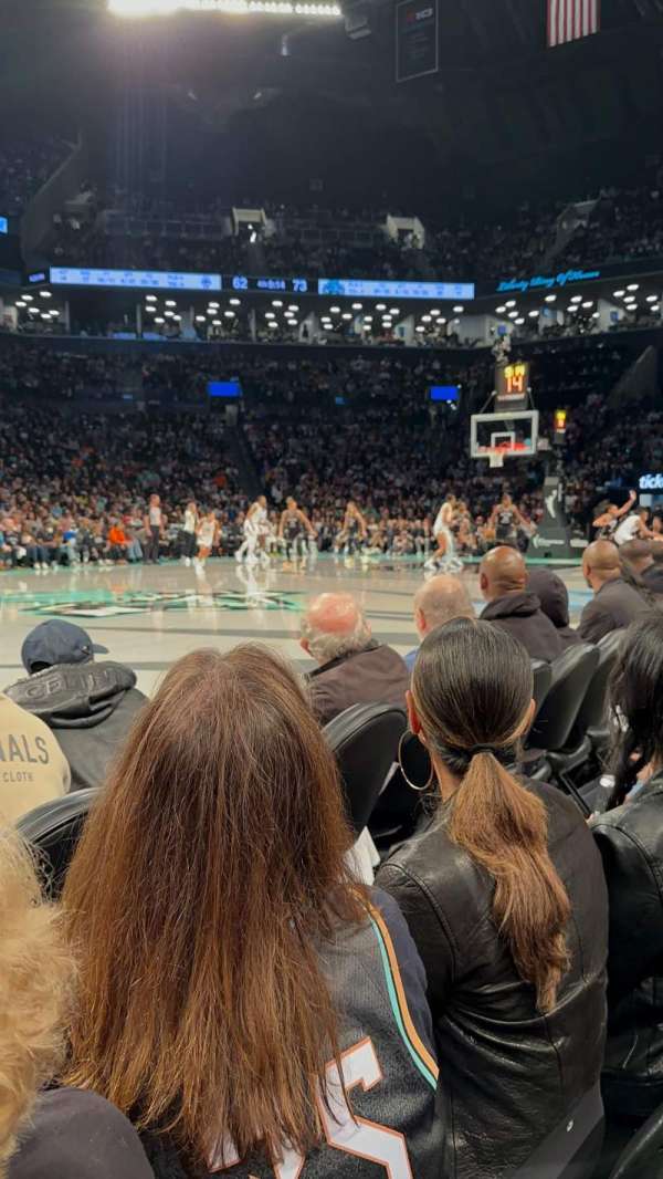Barclays Center, section: VIP 25, row: CC, seat: 11