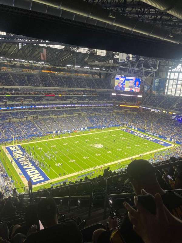 Lucas Oil Stadium, section: 619, row: 21, seat: 3