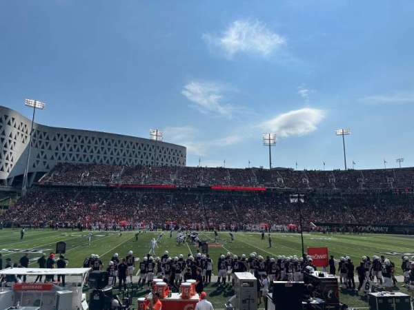 Nippert Stadium, section: 122, row: 14, seat: 16