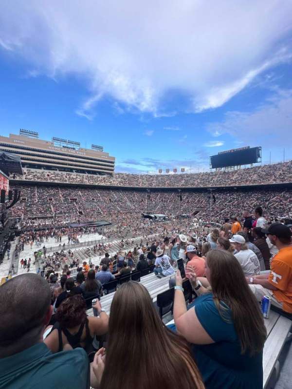 Neyland Stadium, section: V, row: 35, seat: 27