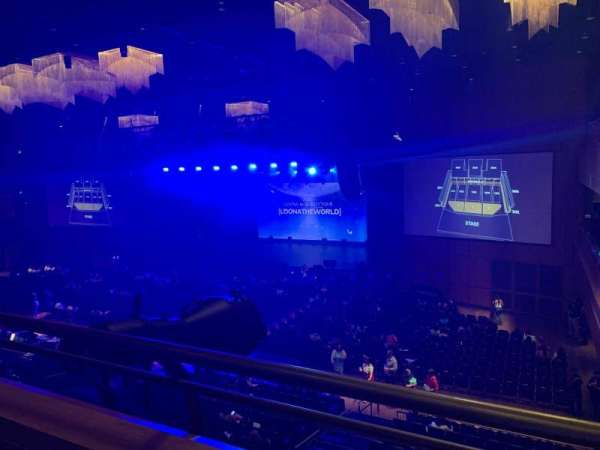 The Theater at MGM National Harbor, section: 302, row: A, seat: 1