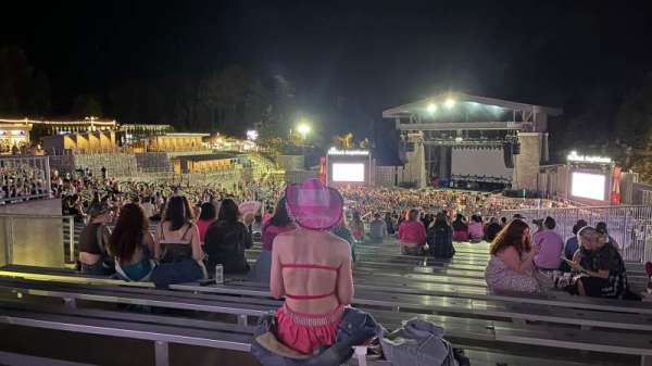 firstbank amphitheater, section: 301, row: DD, seat: 11