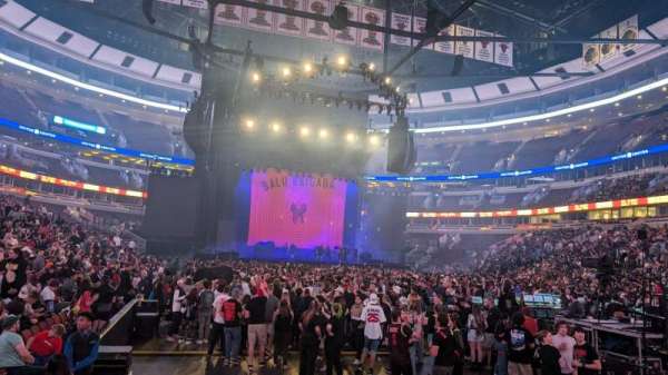 United Center, section: 108, row: 2, seat: 4