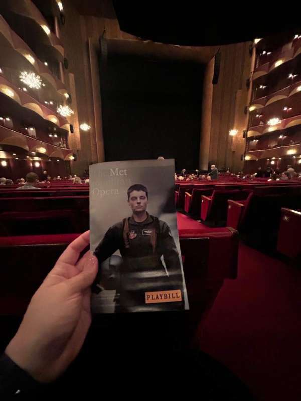 Metropolitan Opera House - Lincoln Center, section: Orchestra L, row: Y, seat: 1