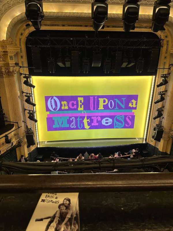 Hudson Theatre, section: Balcony C, row: A, seat: 104