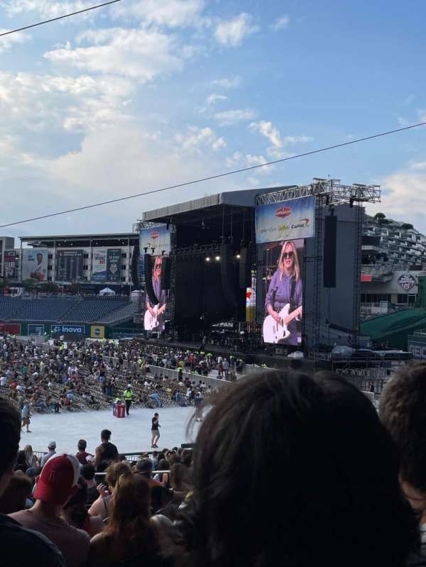 Nationals Park, section: 135, row: MM, seat: 9