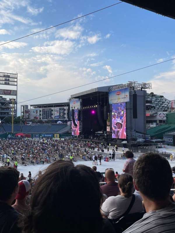 Nationals Park, section: 135, row: MM, seat: 9