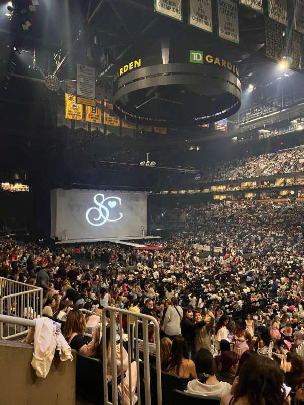 TD Garden, section: 9, row: 19, seat: 8