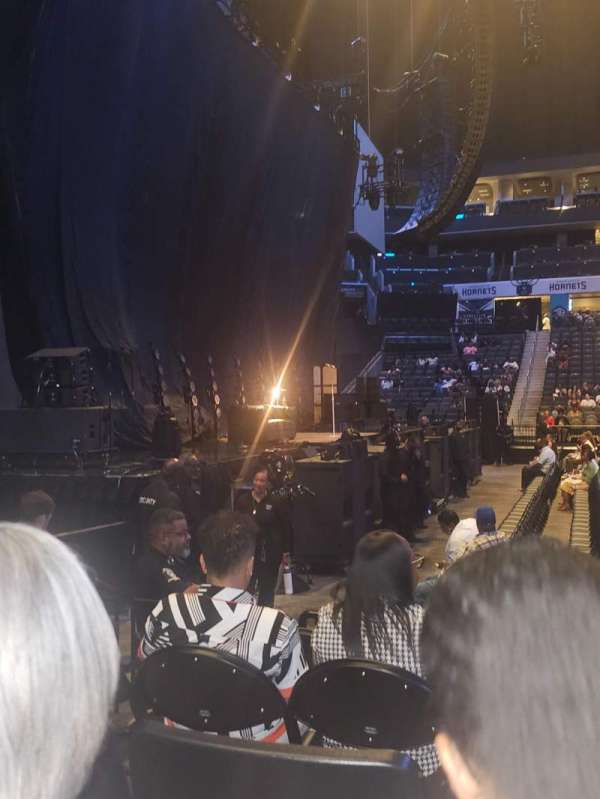 Spectrum Center, section: 106, row: E, seat: 15