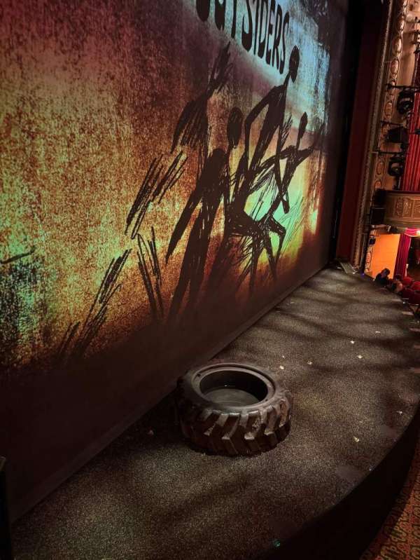 Bernard B. Jacobs Theatre, section: Box B, seat: 1