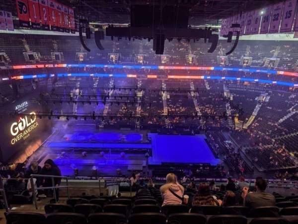 Xfinity Mobile Arena, section: 210, row: 14, seat: 4
