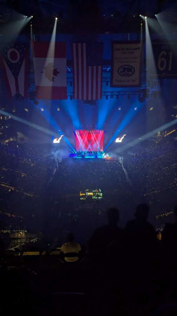 Nationwide Arena, section: 210, row: J, seat: 14