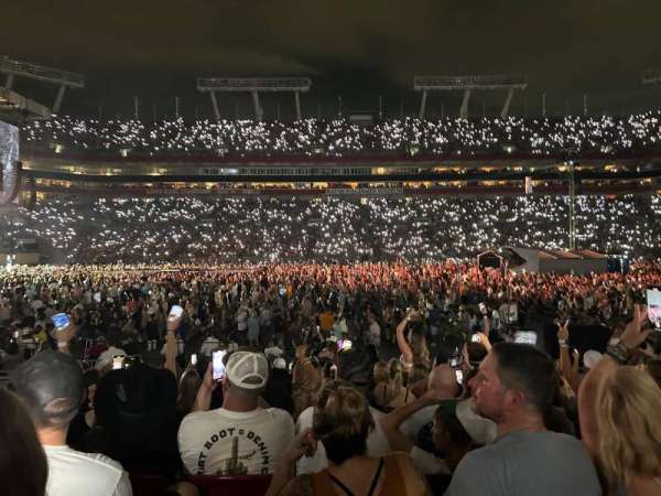 Raymond James Stadium, section: 135, row: L, seat: 10