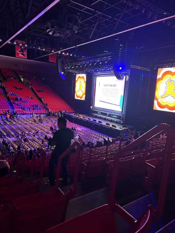 Don Haskins Center, section: V, row: 20, seat: 1-2