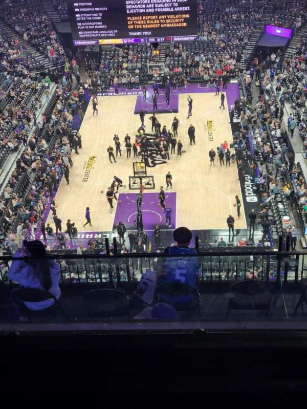 Golden 1 Center, section: 211, row: J, seat: 22