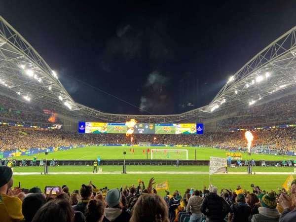 Accor Stadium, section: 118, row: 18, seat: 55