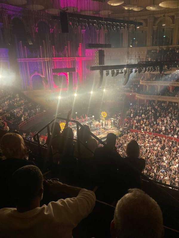 Royal Albert Hall, section: Rausing Circle R, row: 4, seat: 60
