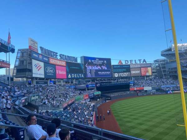 Yankee Stadium, section: 232A, row: 3, seat: 5