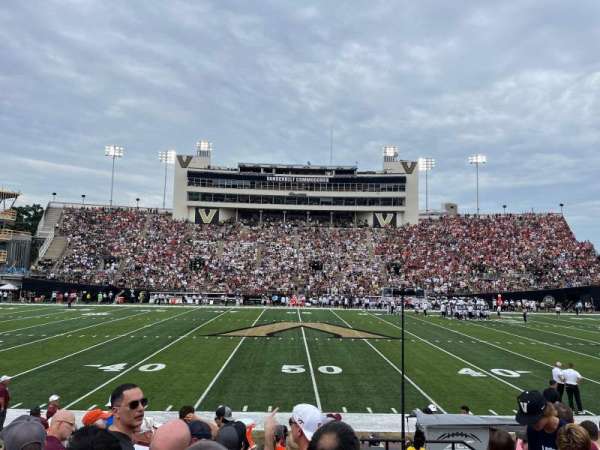 FirstBank Stadium, section: S, row: 12, seat: 15