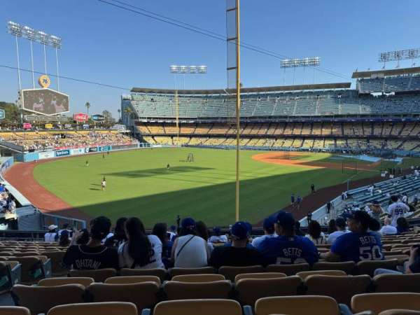 Dodger Stadium, section: 163LG, row: N, seat: 17