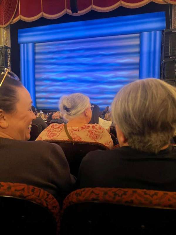 Citizens Bank Opera House, section: Orchestra RC, row: K, seat: 4