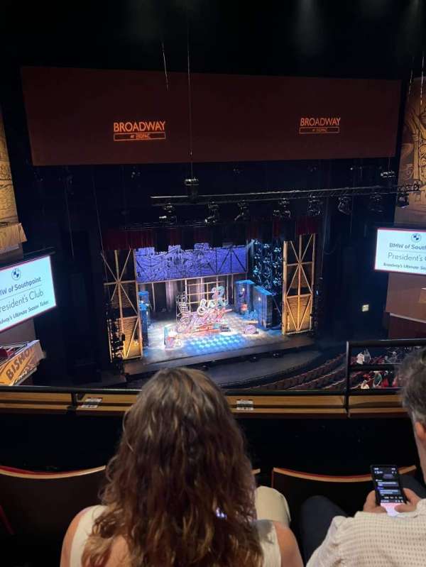 Durham Performing Arts Center, section: Balcony 8, row: C, seat: 302