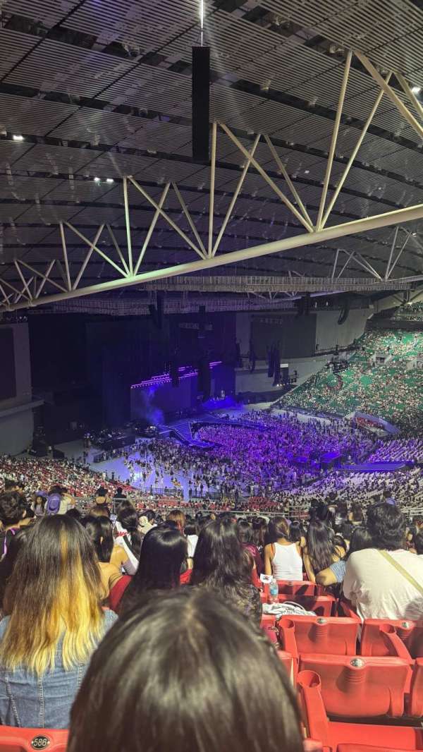 Philippine Arena, section: UBB 428, row: 92, seat: 586