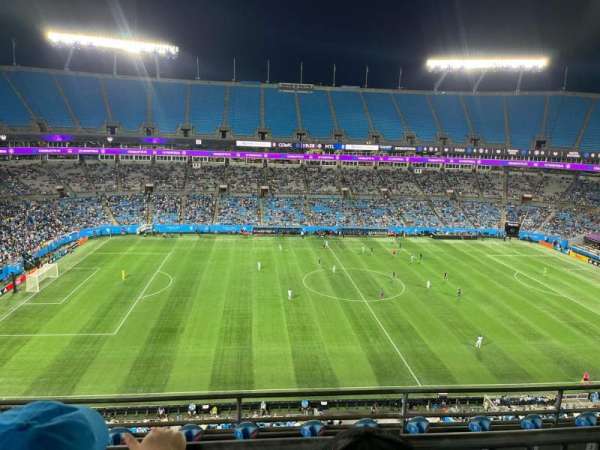 Bank Of America Stadium, section: 516, row: 1, seat: 15