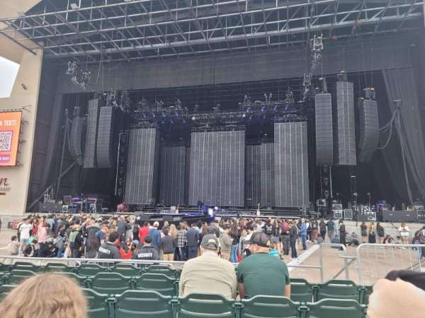 North Island Credit Union Amphitheatre, section: 102, row: E, seat: 4