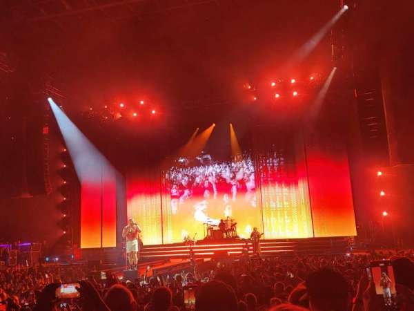 North Island Credit Union Amphitheatre, section: 102, row: E, seat: 4