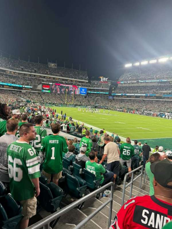 Lincoln Financial Field, section: 126, row: 15, seat: 17