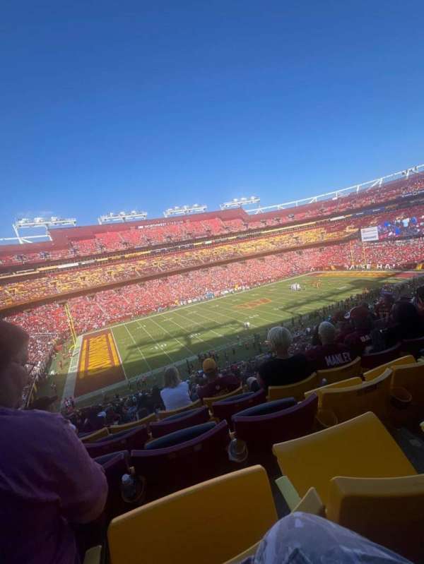 Northwest Stadium, section: 304, row: 14, seat: 15