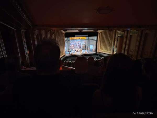 Lyric Opera of Chicago, section: First Balcony 4th Floor, row: Aisle 7 Row Q, seat: 451