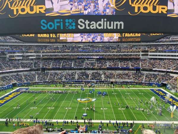 SoFi Stadium, section: 350, row: 3, seat: 13
