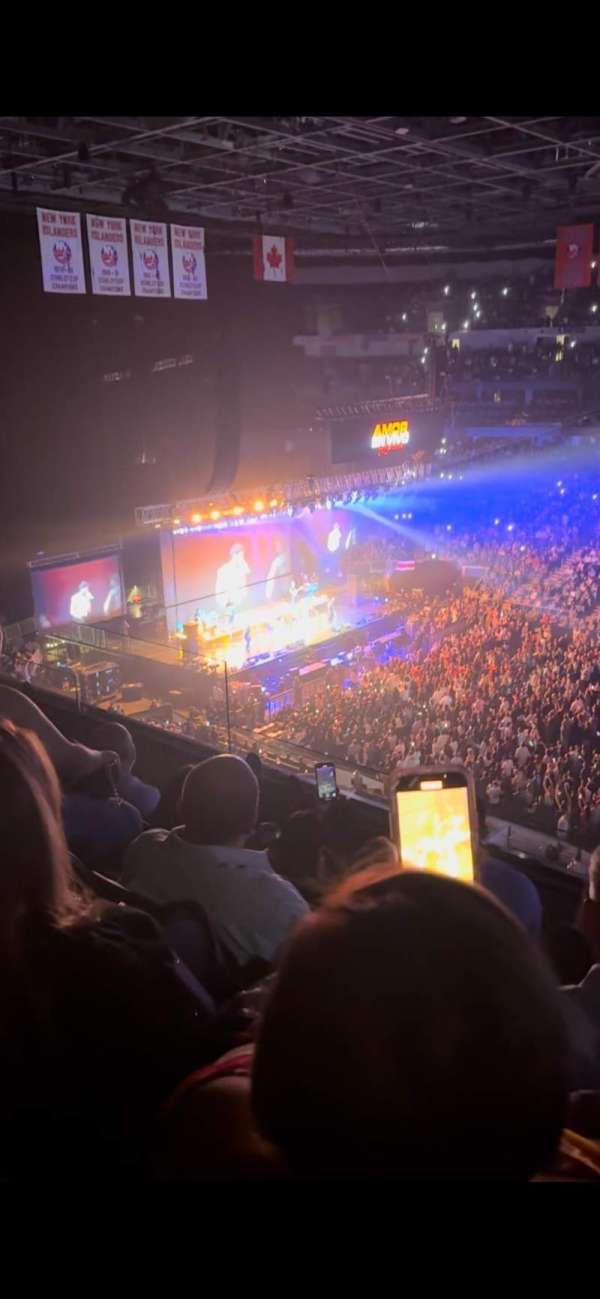 UBS Arena, section: 220, row: 4, seat: 18