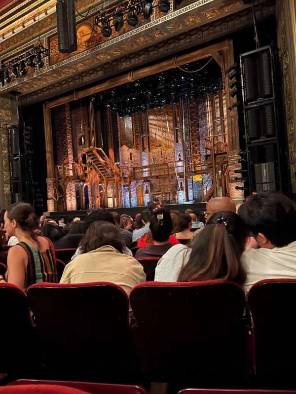 Hollywood Pantages Theatre, section: Orchestra RC, row: P, seat: 212