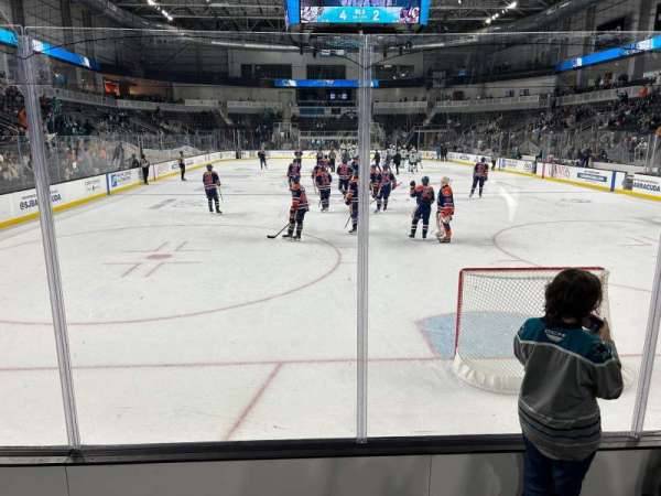 Tech CU Arena, section: 117, row: 4, seat: 5