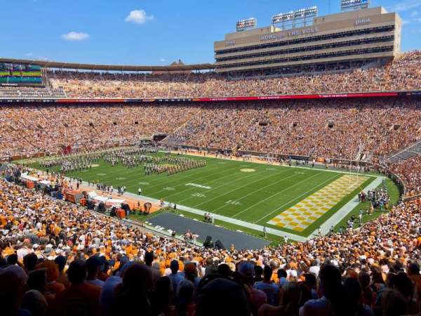 Neyland Stadium, section: Q, row: 57, seat: 5