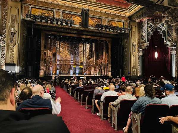 Hollywood Pantages Theatre, section: Orchestra LC, row: X, seat: 301