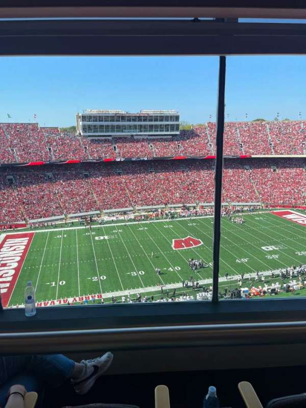 Camp Randall Stadium, section: BC6, row: B, seat: 6