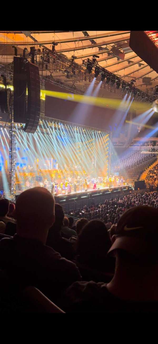 Madison Square Garden, section: 117, row: 13, seat: 15